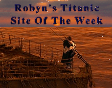 Robyn's Titanic Site of the Week Award